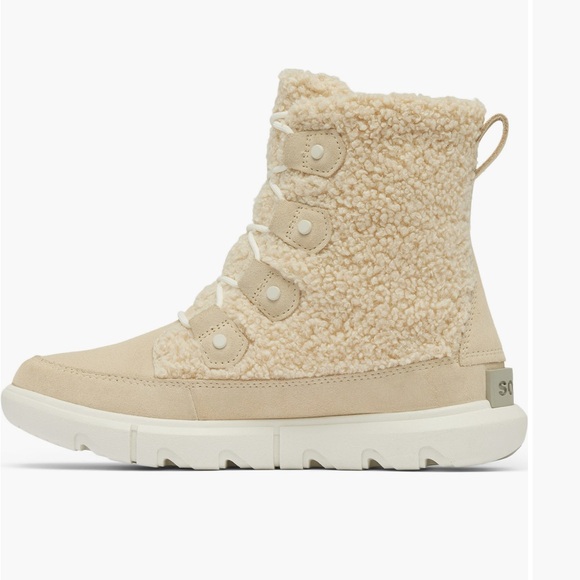 Sorel Tan Shearling Winter Boots - waterproof boot #23 - Picture 8 of 9